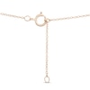 Thumbnail Image 3 of 1/10 CT. T.W. Diamond "N" Initial Necklace in 10K Gold - 17"