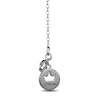 Thumbnail Image 2 of Enchanted Disney Villains Maleficent 1/6 CT. T.W. Black Diamond Rose Necklace in Black Sterling Silver