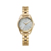 Thumbnail Image 0 of Ladies' Citizen Eco-Drive® Gold-Tone Watch with Silver-Tone Dial (Model: EM0682-74A)