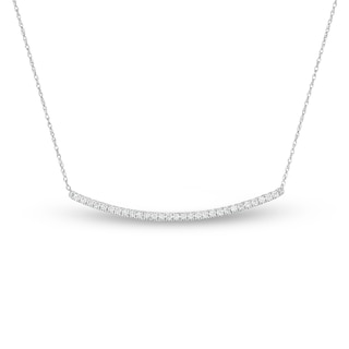 Zales diamond bar necklace Clearance