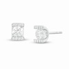 Thumbnail Image 1 of 1/3 CT. T.W. Diamond Bar-Set Stud Earrings in Sterling Silver