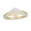 Thumbnail Image 1 of Wonder Woman™ Collection 1/5 CT. T.W. Diamond Princess Tiara Ring in 10K Gold