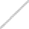 Thumbnail Image 1 of 1/3 CT. T.W. Diamond Tennis Bracelet in Sterling Silver - 7.25"