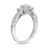 Thumbnail Image 2 of 1 CT. T.W. Diamond Past Present Future® Engagement Ring in 10K White Gold