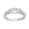 Thumbnail Image 4 of 1 CT. T.W. Diamond Past Present Future® Engagement Ring in 10K White Gold