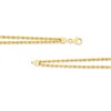 Thumbnail Image 1 of 2.1mm Rope Chain Double Strand Necklace in 10K Gold