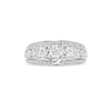 Thumbnail Image 4 of 1-1/2 CT. T.W. Diamond Past Present Future® Engagement Ring in 14K White Gold