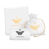 Thumbnail Image 4 of Wonder Woman™ Collection 1/8 CT. T.W. Diamond Symbol Necklace in 10K Gold
