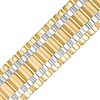 Thumbnail Image 1 of Men's 16.0mm Multi-Row Link Chain Bracelet in Hollow 10K Two-Tone Gold - 8.5"