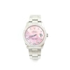 Thumbnail Image 0 of Previously Owned - Men's Rolex Datejust 1 CT. T.W. Diamond Watch with Pink Mother-of-Pearl Dial