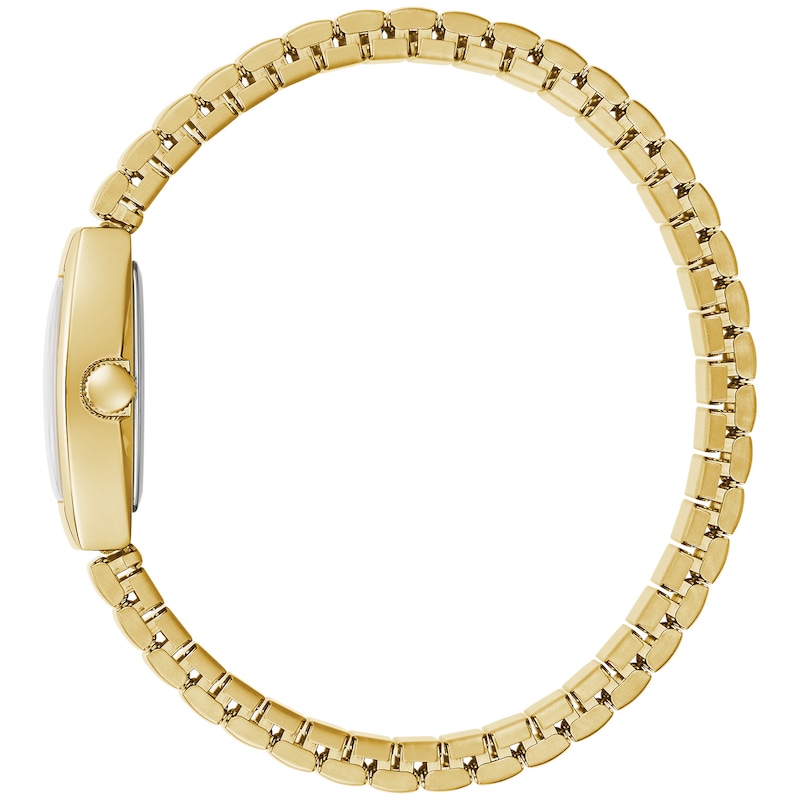 Main Image 2 of Ladies' Caravelle by Bulova Gold-Tone Expansion Watch with Tonneau Champagne Dial (Model: 44L261)