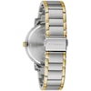 Thumbnail Image 3 of Men's Caravelle by Bulova Two-Tone Watch with Blue Dial (Model: 45A149)
