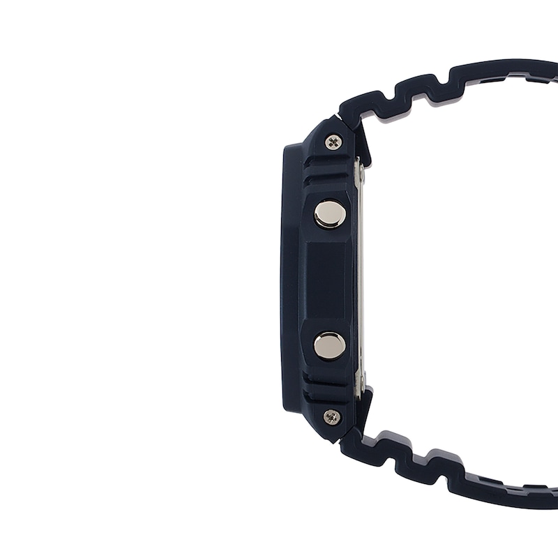 Men's Casio G-Shock Classic Black Resin Strap Watch with Black Dial (Model: GA2100-1A1)