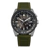 Thumbnail Image 0 of Men's Citizen Eco-Drive® Promaster Nighthawk Two-Tone Strap Watch with Black Dial (Model: BJ7138-04E)