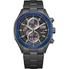 Thumbnail Image 1 of Men's Citizen Eco-Drive® Drive Black IP Chronograph Watch with Textured Black Dial (Model: CA0438-52E)