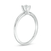 Thumbnail Image 2 of 1/5 CT. Princess-Cut Diamond Solitaire Promise Ring in 10K White Gold (I/I3)