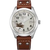 Thumbnail Image 1 of Citizen Eco-Drive® Mickey Mouse Aviator Strap Watch with Ivory Dial (Model: BV1088-08W)