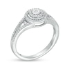 Thumbnail Image 3 of Composite Diamond Accent Frame Split Shank Ring in Sterling Silver