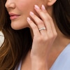 Thumbnail Image 2 of 1 CT. T.W. Diamond Engagement Ring in 10K White Gold