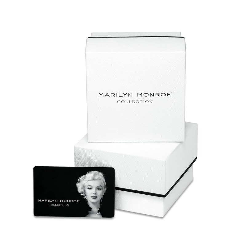 Main Image 3 of Marilyn Monroe™ Collection 3/8 CT. T.W. Journey Diamond Pendant in 10K Gold