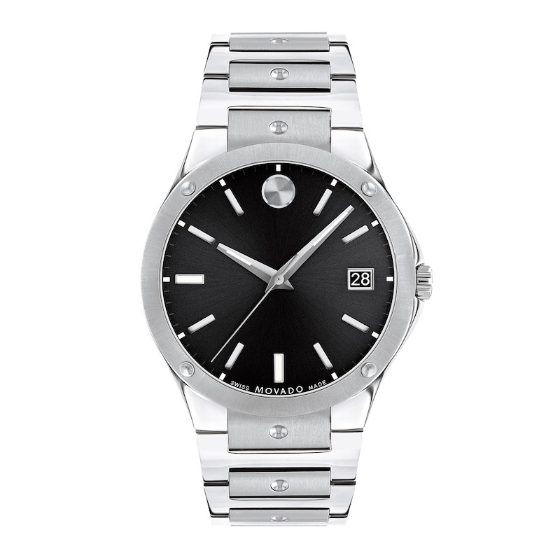Main Image 1 of Men's Movado SE Sports Edition Watch with Black Dial (Model: 607541)