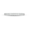 Thumbnail Image 4 of 1/2 CT. T.W. Certified Lab-Grown Diamond Band in 14K White Gold (F/VS2)
