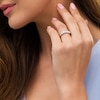 Thumbnail Image 2 of 1 CT. T.W. Certified Lab-Grown Diamond Five Stone Band in 14K White Gold (F/VS2)