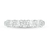 Thumbnail Image 4 of 1 CT. T.W. Certified Lab-Grown Diamond Five Stone Band in 14K White Gold (F/VS2)