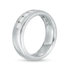 Thumbnail Image 3 of Men's 1 CT. T.W. Certified Lab-Grown Diamond Wedding Band in 14K White Gold (F/VS2) - Size 10