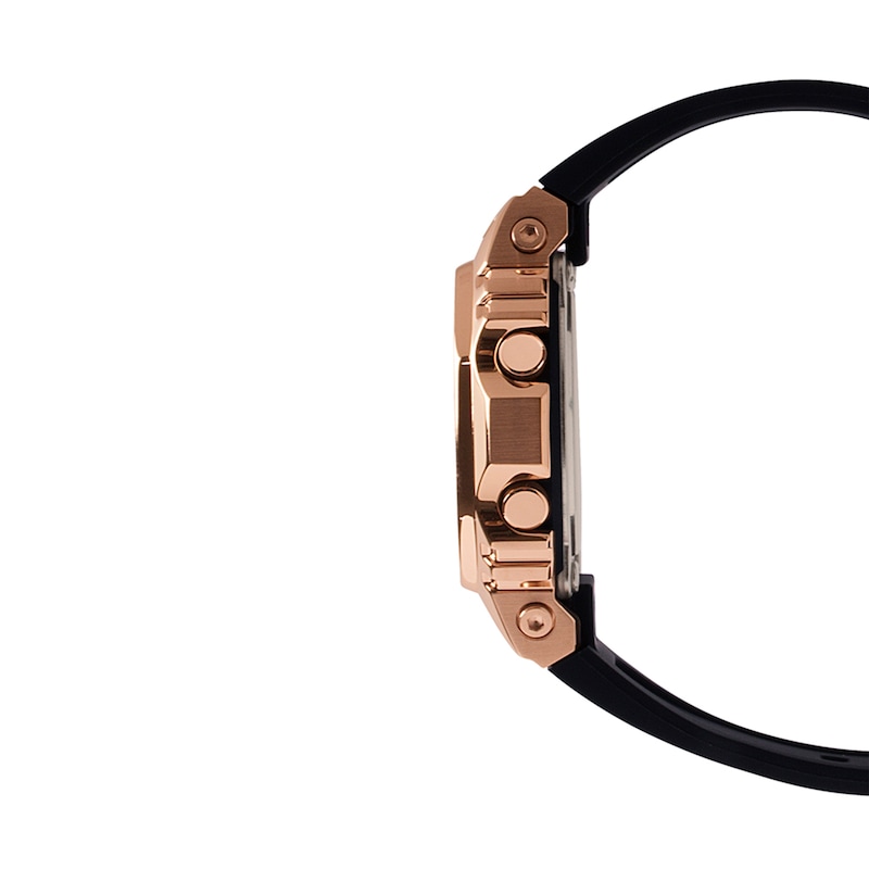 Main Image 2 of Ladies' Casio G-Shock S-Series Rose-Tone Strap Watch with Black Dial (Model: GMS5600PG-1)