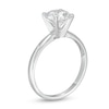 Thumbnail Image 3 of 1-1/2 CT. Certified Lab-Grown Diamond Solitaire Engagement Ring in 14K White Gold (F/VS2)
