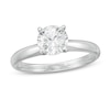 Thumbnail Image 0 of 1 CT. Certified Lab-Created Diamond Solitaire Engagement Ring in 14K White Gold (F/VS2)