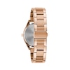 Thumbnail Image 3 of Ladies' Caravelle by Bulova Rose-Tone Watch with Silver-Tone Dial (Model: 45L179)