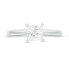 Thumbnail Image 3 of 1 CT. Certified Princess-Cut Diamond Solitaire Engagement Ring in 14K White Gold (J/I2)