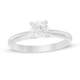 Affordable Solitaire Diamond Engagement Rings | Zales Outlet