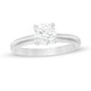 Thumbnail Image 0 of 1 CT. Certified Diamond Solitaire Engagement Ring in 14K White Gold (J/I2)