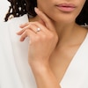 Thumbnail Image 2 of 1 CT. Certified Diamond Solitaire Engagement Ring in 14K White Gold (J/I2)