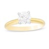 Thumbnail Image 1 of 1 CT. Certified Diamond Solitaire Engagement Ring in 14K Gold (J/I2)
