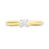 Thumbnail Image 3 of 1/4 CT. Diamond Solitaire Engagement Ring in 14K Gold (J/I2)