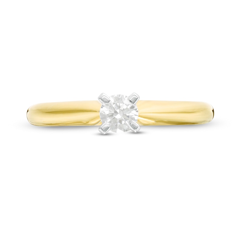 1/4 CT. Diamond Solitaire Engagement Ring in 14K Gold (J/I2)