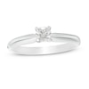 Thumbnail Image 1 of 1/3 CT. Diamond Solitaire Engagement Ring in 14K White Gold (J/I2)