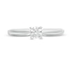 Thumbnail Image 4 of 1/3 CT. Diamond Solitaire Engagement Ring in 14K White Gold (J/I2)