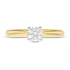 Thumbnail Image 3 of 1/2 CT. Diamond Solitaire Engagement Ring in 14K Gold (J/I2)