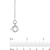 Thumbnail Image 2 of 0.55mm Box Chain Necklace in Solid 14K White Gold - 16"