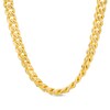 Thumbnail Image 1 of 6.8mm Cuban Curb Chain Necklace in Hollow 14K Gold - 24"
