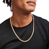 Thumbnail Image 2 of 6.8mm Cuban Curb Chain Necklace in Hollow 14K Gold - 24"