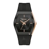 Thumbnail Image 1 of Men's Special Edition Bulova Modern Latin GRAMMY® Gemini Two-Tone Strap Watch with Tonneau Black Dial (Model: 97A163)