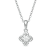 Thumbnail Image 0 of 1/15 CT. Diamond Solitaire Pendant in Sterling Silver (J/I3)