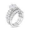Thumbnail Image 1 of 3 CT. T.W. Composite Diamond Three Ring Bridal Set in 14K White Gold