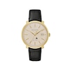 Thumbnail Image 1 of Men's Bulova Frank Sinatra 'The Best is Yet To Come' Collection Gold-Tone Strap Watch with Ivory Dial (Model: 97B195)